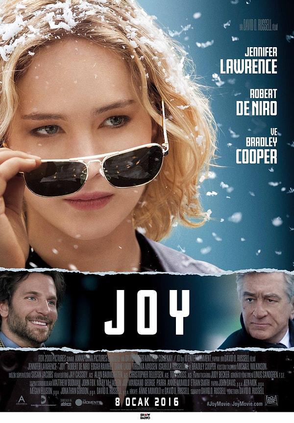 13. Joy (2015) - IMDb: 6.6