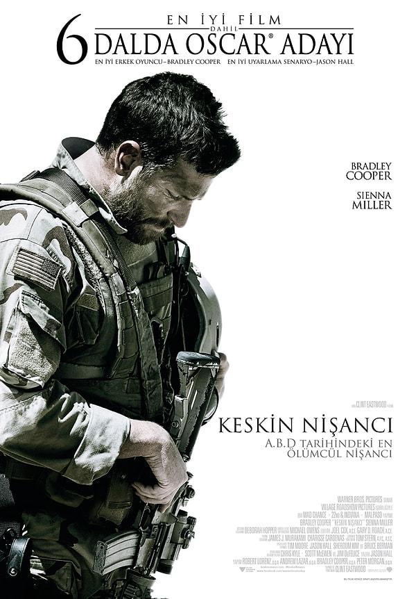 7. American Sniper / Keskin Nişancı (2014) - IMDb: 7.3