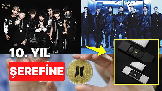Bunlar Nasıl Paralar Böyle: BTS'in 10. Yılı İçin Basılan Hatıra Paralarının Tanesi Neredeyse 70 Bin Lira!