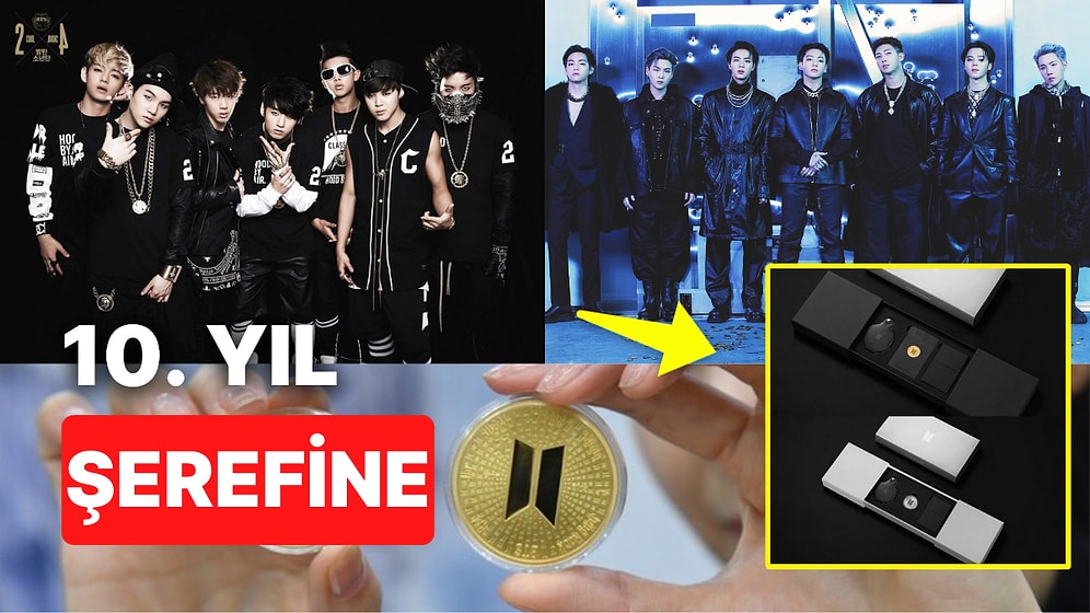 Bunlar Nasıl Paralar Böyle: BTS'in 10. Yılı İçin Basılan Hatıra Paralarının Tanesi Neredeyse 70 Bin Lira!