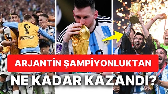 Kupa Messi'nin Ellerinde: 2022 Dünya Kupası Şampiyonu Arjantinli Futbolcular Ne Kadar Prim Alacak?