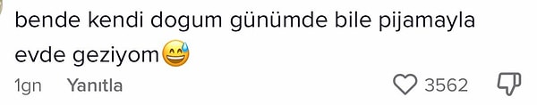 Kimileri kendi doğum gününde bile özen göstermediğini söyledi.