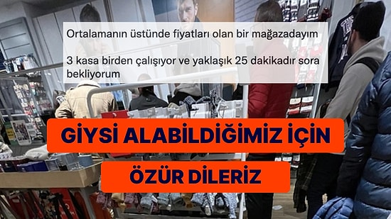 Bir Giyim Mağazasında Kasa Sırasında Beklediği İçin Ekonomiyi Savunan Yeni Şafak Çalışanı Tepki Çekti