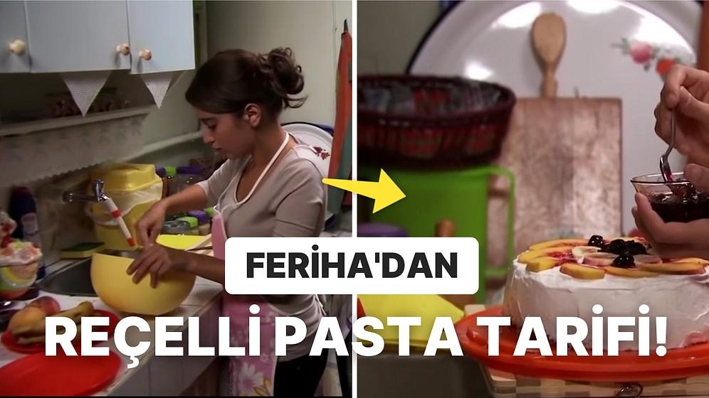 Feriha'nın Emir Sarrafoğlu'na Doğum Gününde Sürpriz Olarak Yaptığı Reçelli Pasta Tarifi