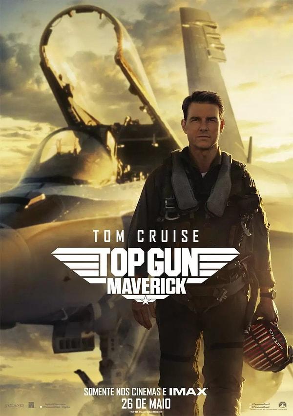 2022'de dünya çapında yılın en büyük gişesini Tom Cruise'un başrolünü oynadığı Top Gun: Maverick'e ait.