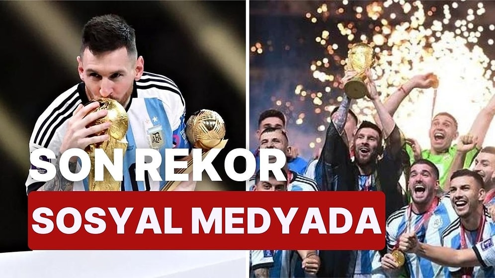 Tarihe Geçen Paylaşım! Lionel Messi Dünya Kupası'nın Ardından Bir Rekora Daha İmza Attı