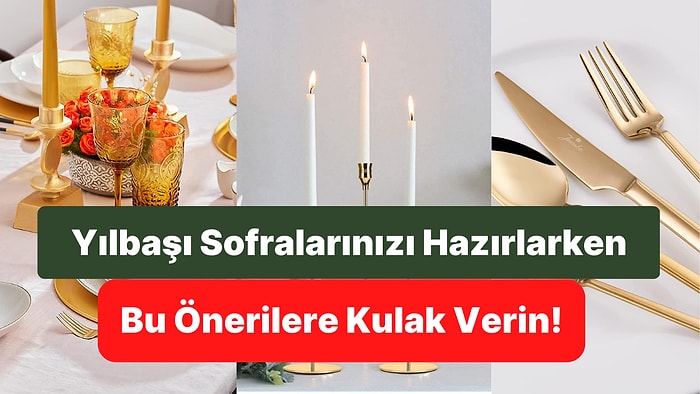 Yılbaşı Ruhunu Sofranızda Yaşatacak Öneriler!