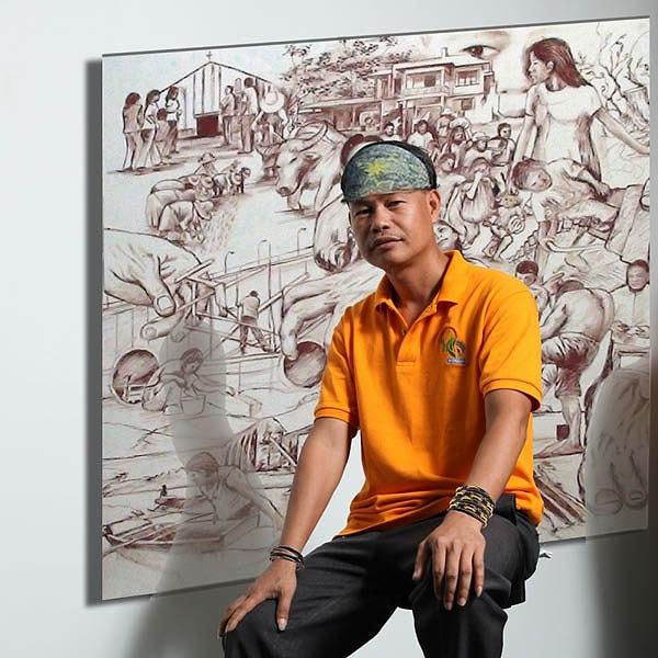 Sizleri 52 yaşındaki Filipinli ressam Elito Circa ile tanıştıralım...