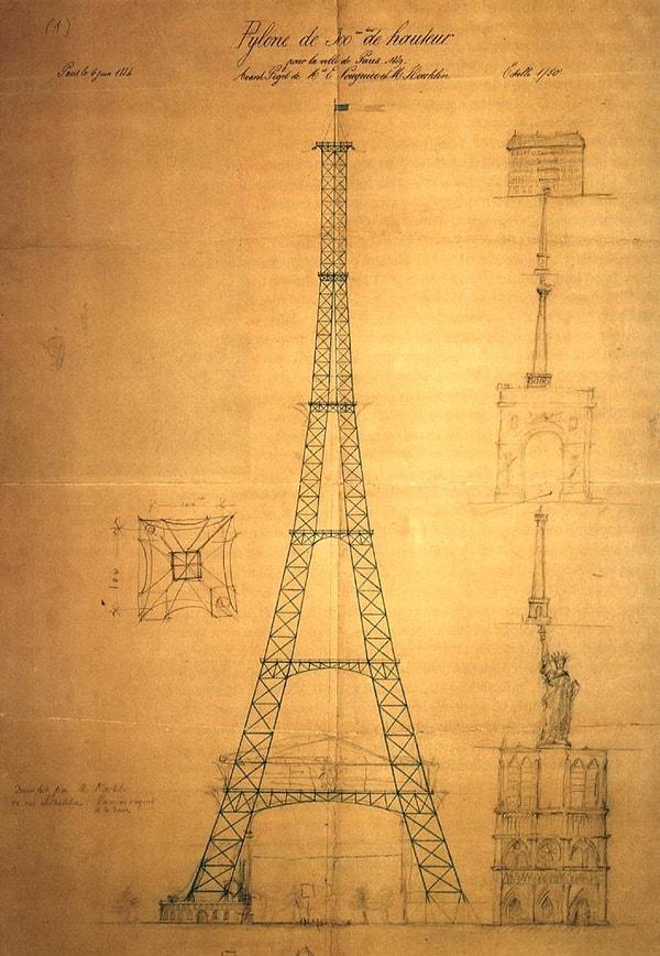 Kule adını Gustave Eiffel'den alıyor.