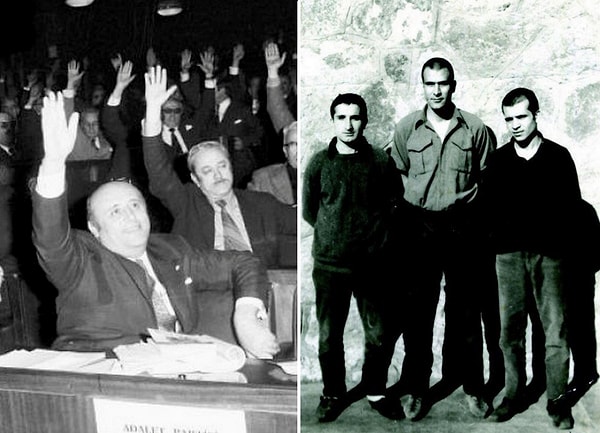 TCK'nın 146. maddesinin ihlali gerekçesiyle 9 Ekim 1971′de idama mahkum edilen üç fidan, 6 Mayıs 1972 tarihinde Ankara Merkez Kapalı Cezaevi'nde idam edildi.