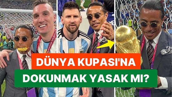 Dünya Kupası Töreninde Messi'nin Peşini Bırakmayan Nusret FIFA Kurallarını Hiçe mi Saydı?