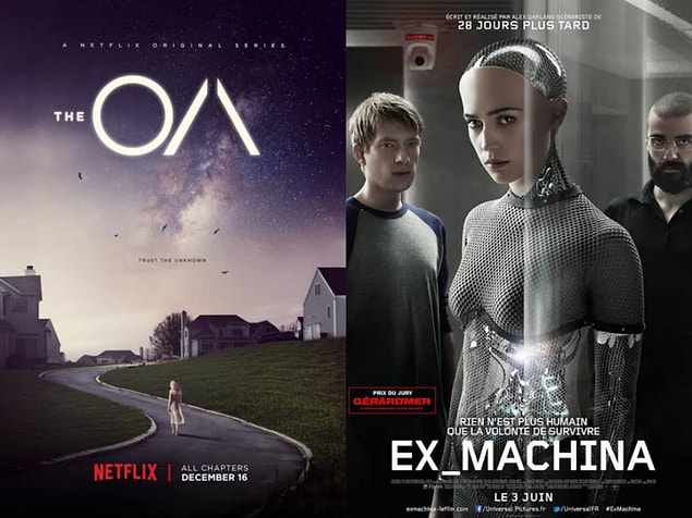 Aquarius: The OA (2016-2019) IMDb: 7.8 - Ex Machina (2014) IMDb: 7.7