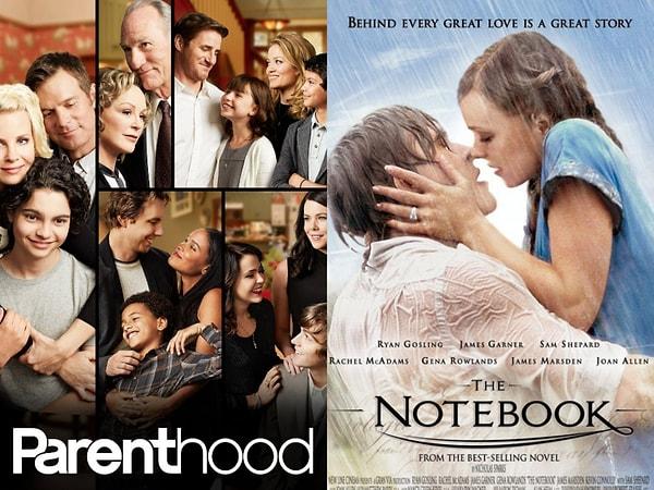 Balık: Parenthood (2010-2015) IMDb: 8.3 - The Notebook/Not Defteri (2004) IMDb: 7.8