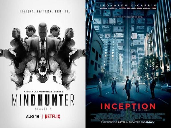 Akrep: Mindhunter (2017-2019) IMDb: 8.6 - Inception/Başlangıç (2010) IMDb: 8.8