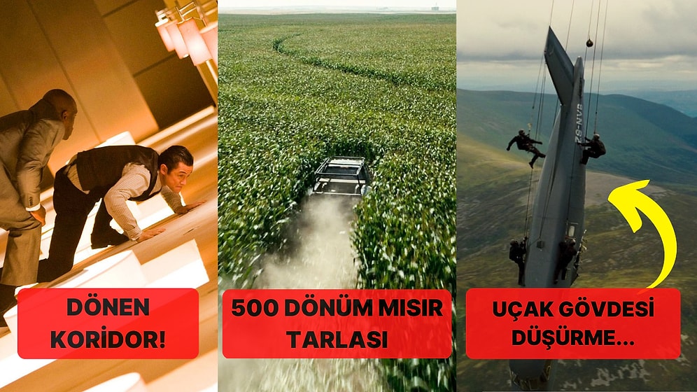 CGI Kullanmaktan Nefret Eden Christoper Nolan'ın Hiçbir Efekt Kullanmadan Çektiği Efsane Sahneler