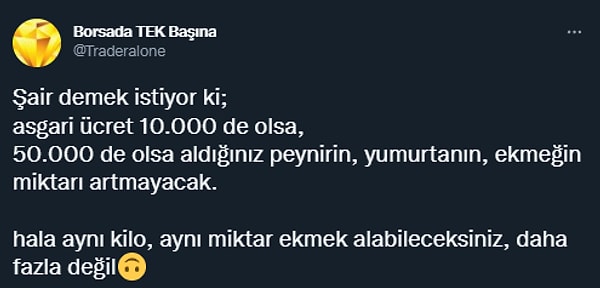 Kimilerinin de analizi derinleştirdiği görüldü. Sizin asgari ücret analizinizi de yorumlara bekliyoruz!👇👋