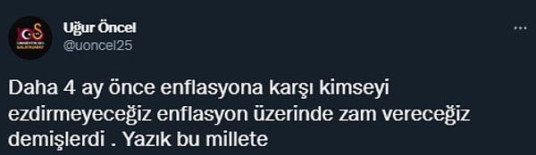 Son 1 yıl içinde herkes her söylemi dikkatle dinleyerek özellikle asgari ücret zammında yüksek oranların beklendiği görülüyordu.