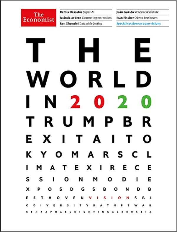 Gibi Kapaklarıyla Tanınan The Economist 2023 Yılı İçin