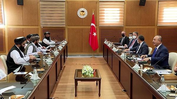 Taliban heyeti Ankara'da üst düzey Türk yetkililer ile görüştü!