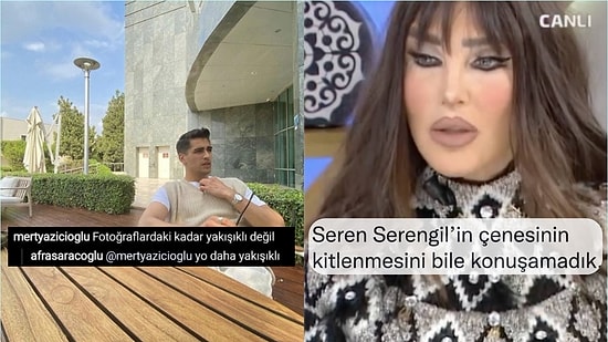 Seren Serengil'in Çenesi,  Afra Saraçoğlu'nun Yorumu... Ünlüleri Mizahına Alet Ederek Güldüren Kişiler