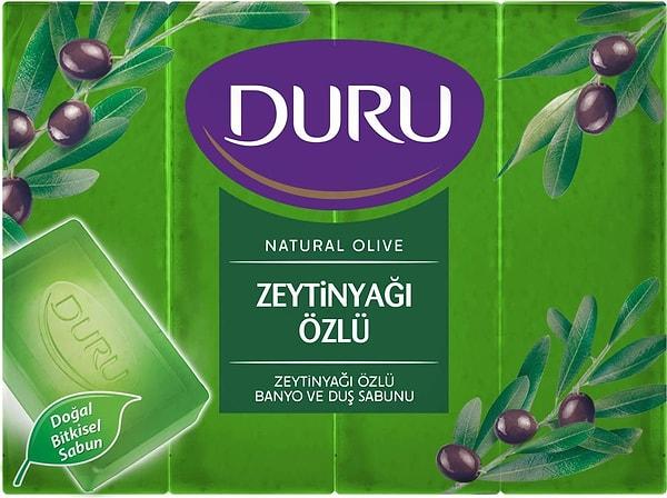 4. Duru Natural Olive Zeytinyağlı Banyo Sabunu, 600 gr