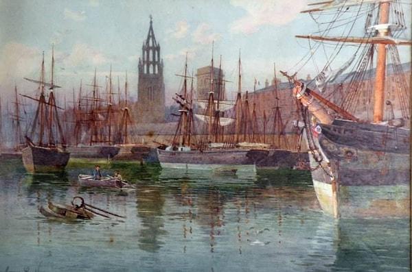 Şubat 1799'da, İngiliz kuvvetleri Charles Domery'nin gemisini ele geçirdi. Kısa bir süre sonra, Domery ve mürettebat arkadaşları Liverpool yakınlarındaki bir esir kampında tutsak oldu.