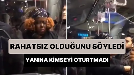 Rahatsız Edildiğini İddia Ederek Metrobüste Yanındaki Koltuğa Kimseyi Oturtmayan Kadın