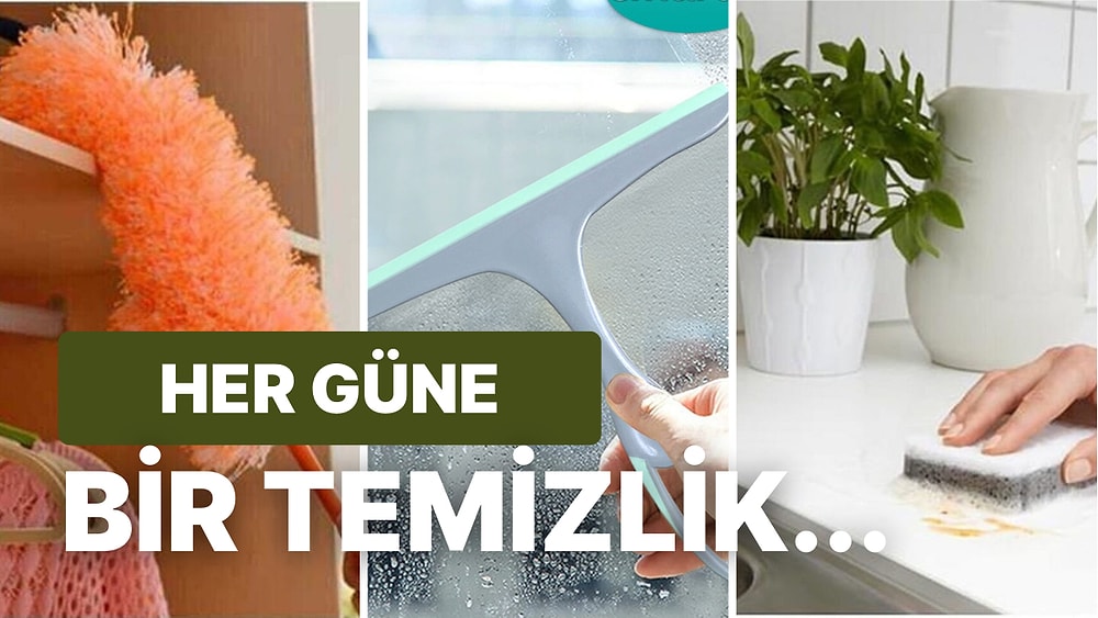 Evde Olduğu Zaman Temizlik Yapmadan Duramayanların İşlerini Kolaylaştıracak Ürün Önerileri