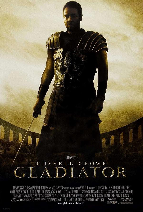 1. Gladiator / Gladyatör (2000) – IMDb: 8.5