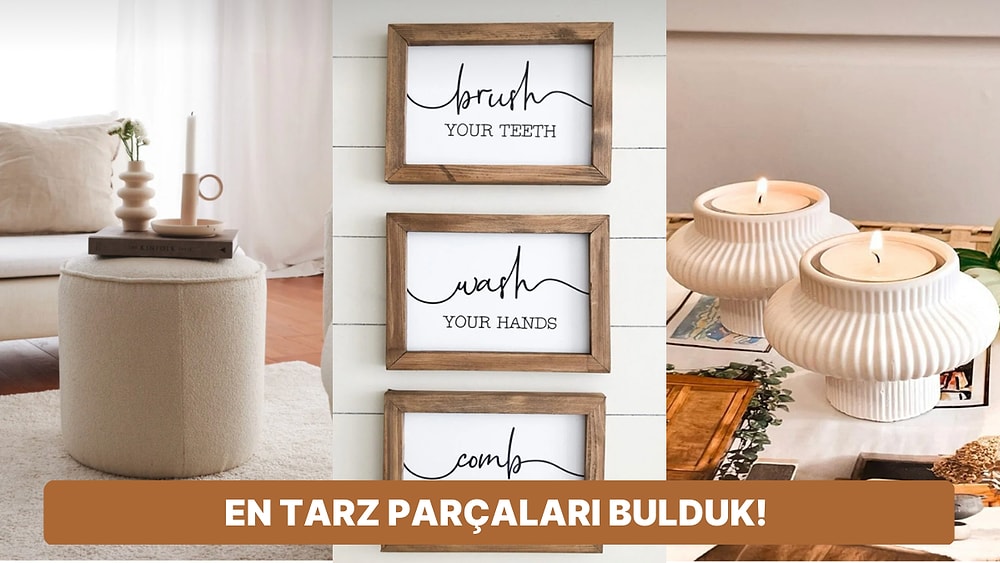 Son Zamanlarda Fenomenlerin Gözdesi Olmuş Dekorasyon Ürünlerinden Öneriler