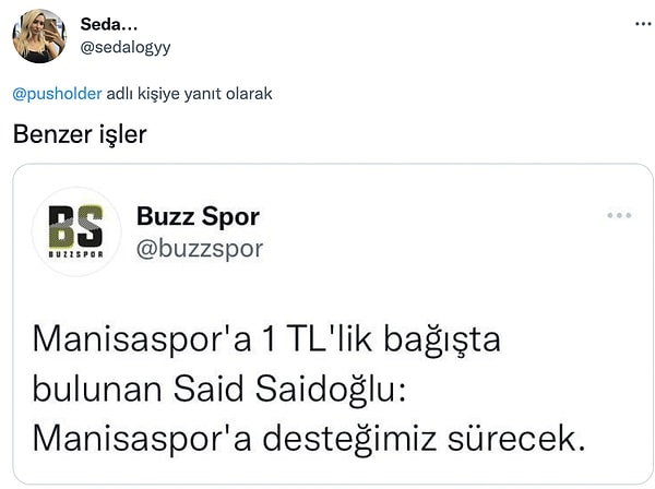 Düşünmesi yeterli.