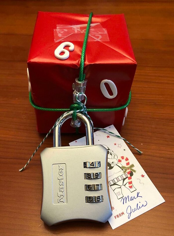 16. Заблокированный подарок для подарочного сертификата Escape Room