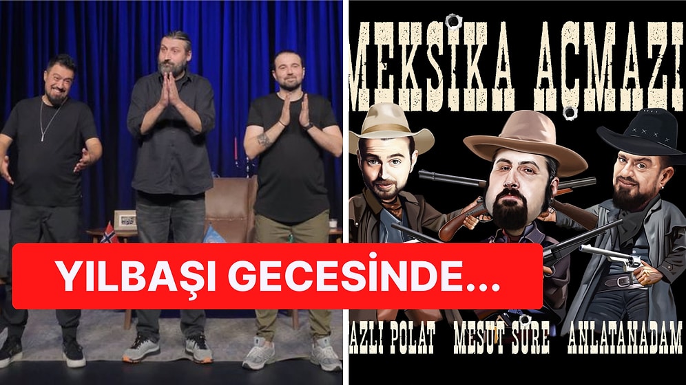 Sevilen Podcast Programı 'Meksika Açmazı' Yılbaşı Gecesinde BluTV Ekranlarında İzleyiciyle Olacak !