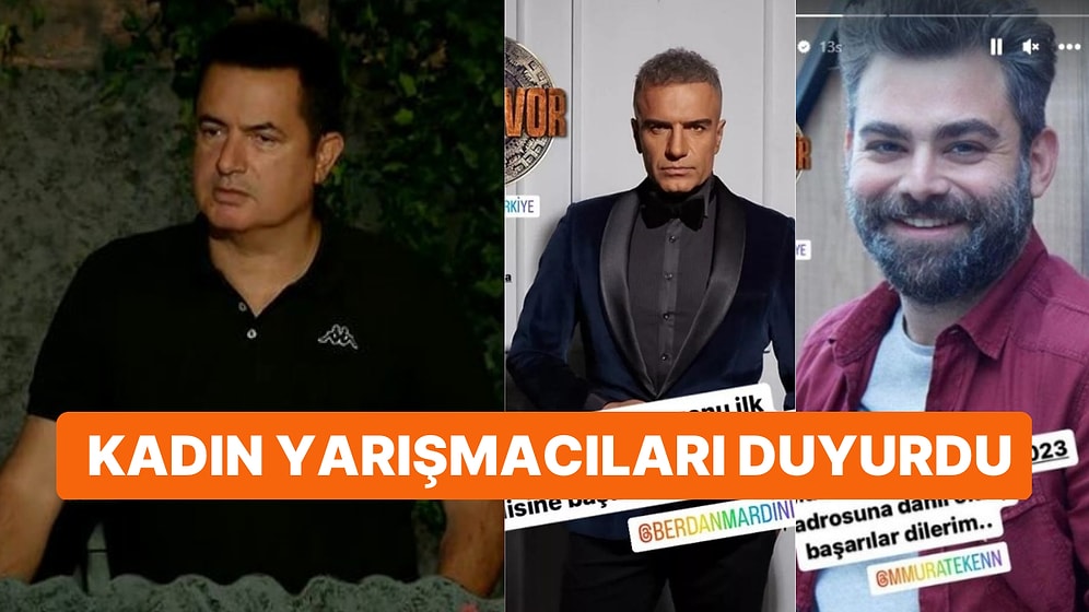 Kadro Giderek İlginçleşiyor: Acun Ilıcalı Survivor 2023'ün Yeni Üç Yarışmacısını Açıkladı!