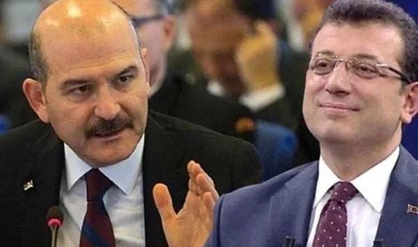 Soylu ile İstanbul Büyükşehir Belediye (İBB) Başkanı Ekrem İmamoğlu arasında yaşanan "ahmak" polemiği; sonrasında İmamoğlu'nu siyasi yasak sürecine götüren davaya dönüşmüştü.