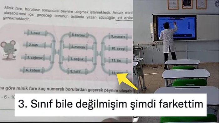 3.Sınıf Öğrencilerine Sorulan Türkçe Sorusunun Zorluğu Sosyal Medyada Tartışma Yarattı