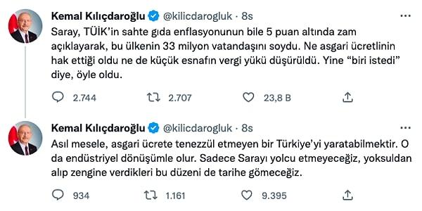 CHP Genel Başkanı Kemal Kılıçdaroğlu👇