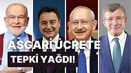 Açıklanan Yeni Asgari Ücret İçin Hangi Parti Lideri Ne Dedi?