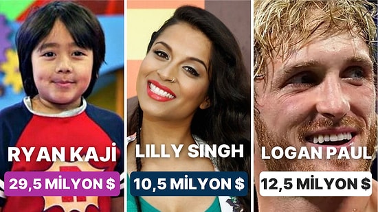 10 Yaşındaki Çocuk Yılda 560 Milyon TL Kazanıyor! 2022 Yılının En Çok Kazanan YouTuberları