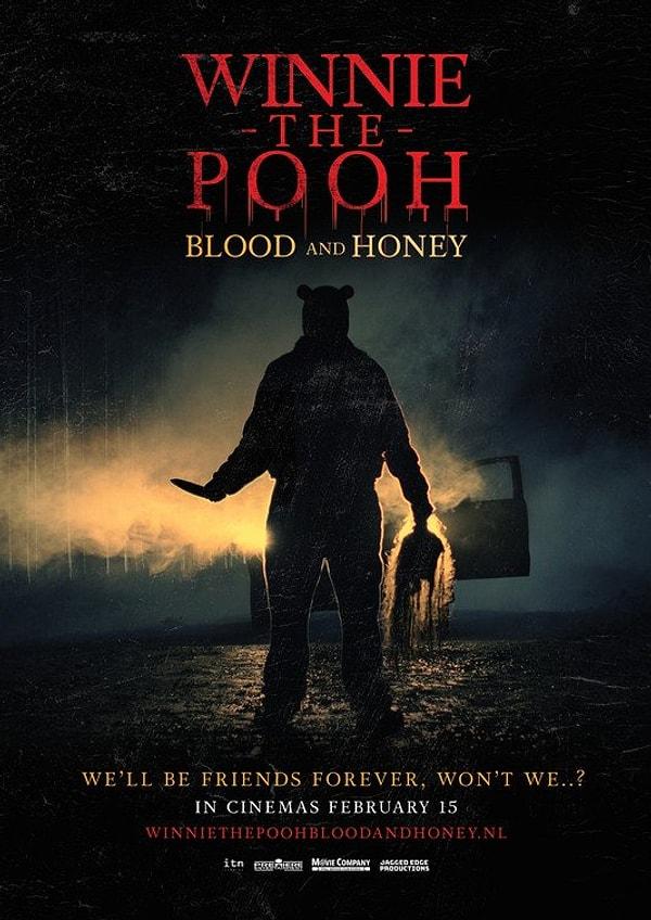 5. Winnie the Pooh: Blood and Honey adlı korku filminden yeni bir afiş yayımlandı.