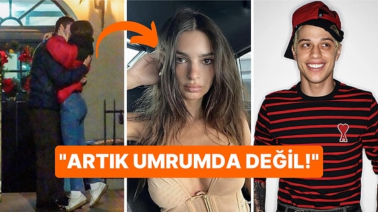 Abla Biz Seni Pete Davidson ile Birlikte Biliyorduk? EmRata Başka Biriyle Öpüşürken Görüldü!