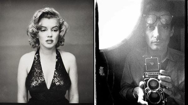 Richard Avedon'ın 1957 yılında Rolleiflex 2.8F ile çektiği Marilyn Monroe portresi.