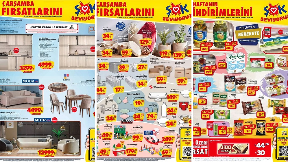 28 - 31 Aralık 2022 ŞOK Bu Hafta Kataloğu