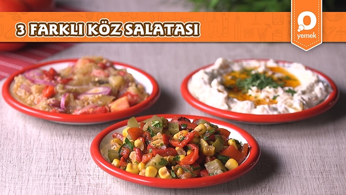 Közlenmiş Sebzelerle Yapılacak En lezzetli Salata Tarifleri Burada!