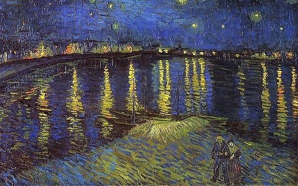 3. Van Gogh'un 'Yıldızlı Gece' eseri aslında tek bir tablo değildi!