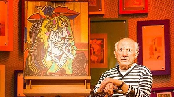 17. Picasso, sanatı günlük hayatın ruhlarımıza sirayet ettirdiği tozları temizlediğini düşünüyordu.