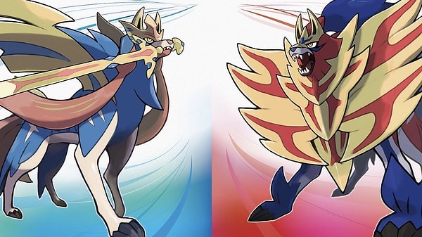 9. Zacian and Zamazenta