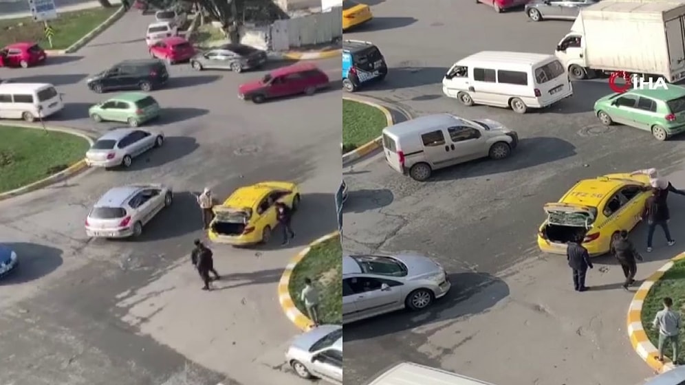 "Kısa Mesafeye Gitmem" Dedi: Müşteri Taksinin Camlarını Kırdı
