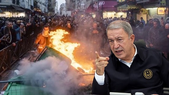 Bakan Hulusi Akar: "Fransızların Beslediği Yılan Kendilerini Sokmaya Başladı"