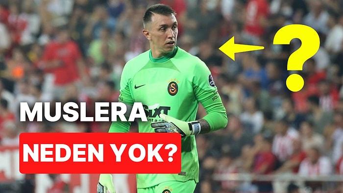 Galatasaray-İstanbulspor Maçı Muslera Neden Yok? Muslera Sakat mı, Cezalı mı?